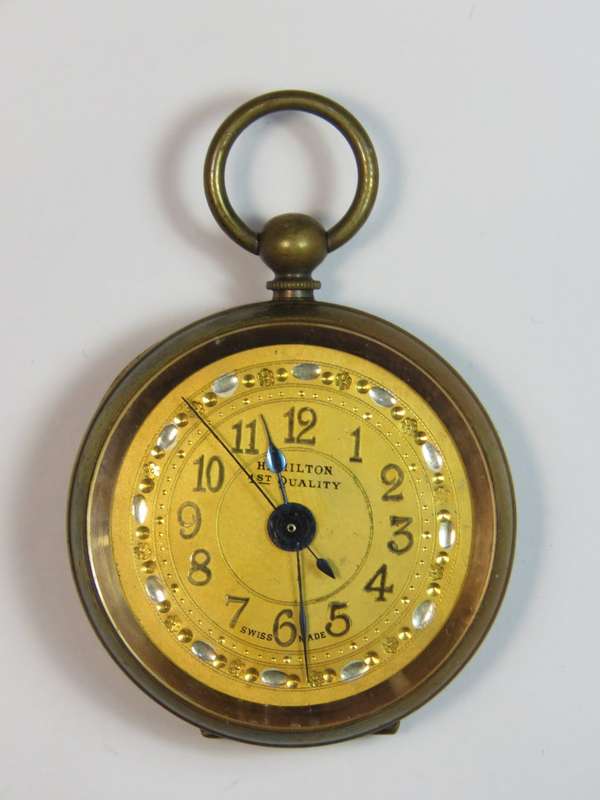 Circa 1900 Hamilton Revenge railway time keeper pocket watch bobshop .za